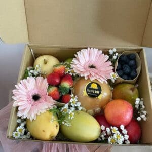 Flower Fruit Basket 01