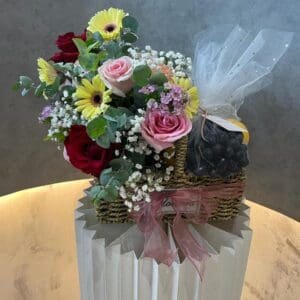 Flower Fruit Basket 05
