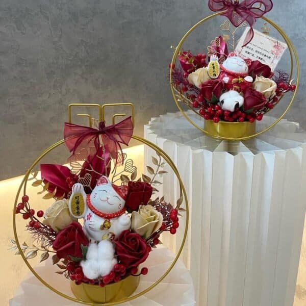 Congratulatory table flower