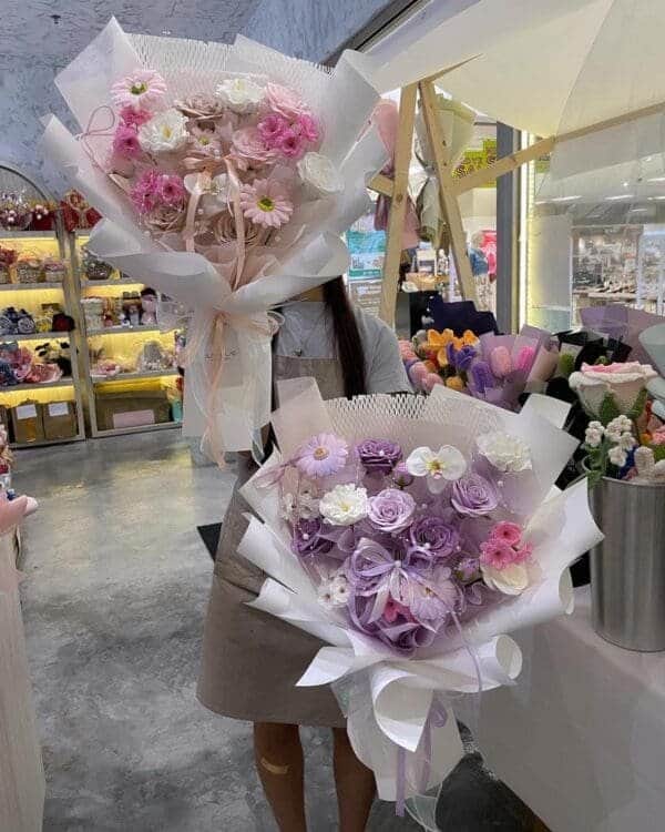 Infinite blossom (mix soap flower bouquet)