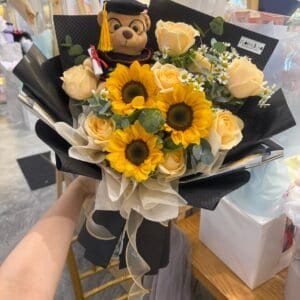 Yellow Graduation Bouquet