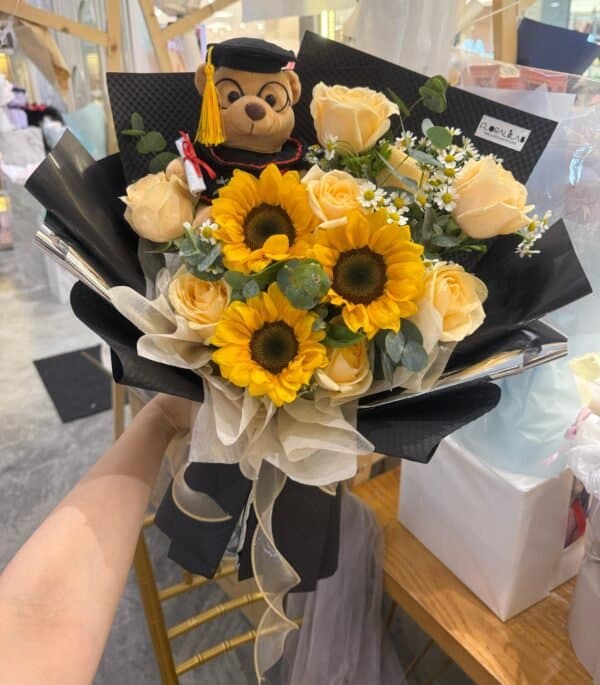 Yellow Graduation Bouquet