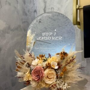 Grand Opening Desk Mirror Stand