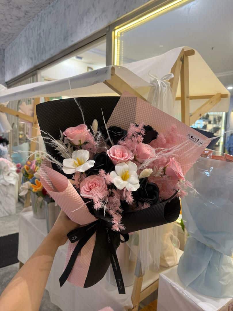 Black and Blush