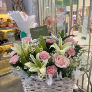 Serene Bloom Basket